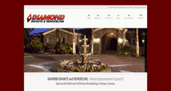 Desktop Screenshot of diamondgraniteaz.com